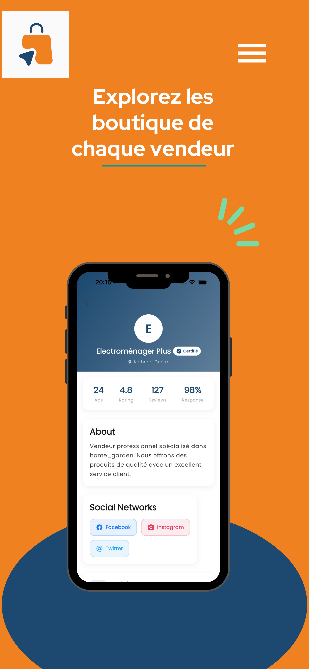 Capture d'écran Eleshop 6